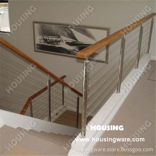 House Wire Guardrail for Stairs